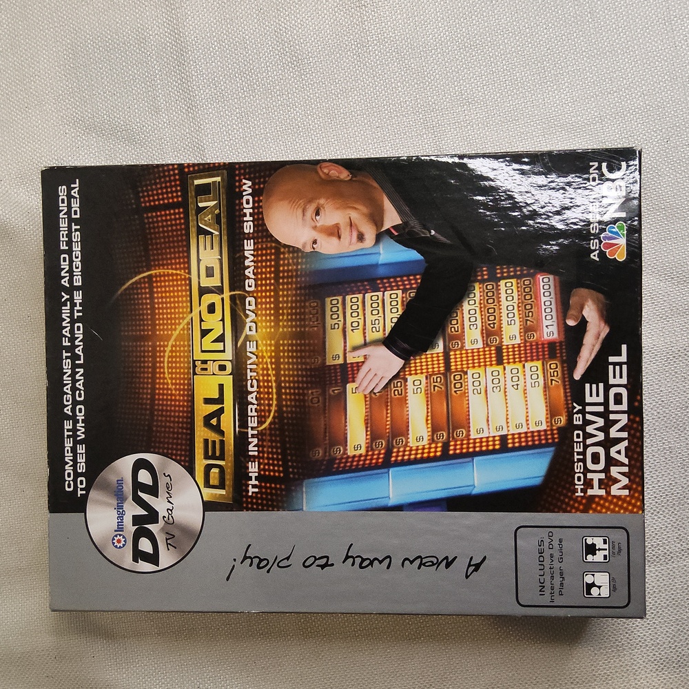 Deal or no Deal interactive DVD game Howie Mandel